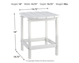 Sundown Treasure 3-Piece 2 Outdoor Chairs with End Table