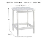 Sundown Treasure 3-Piece 2 Outdoor Chairs with End Table (Adirondack Chair, Adirondack Chair, End Table)