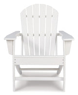 Sundown Treasure Adirondack Chair (Color: White)