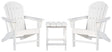 Sundown Treasure 3-Piece 2 Outdoor Chairs with End Table