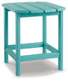 Sundown Treasure End Table (Color: Turquoise)