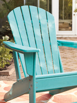 Sundown Treasure Adirondack Chair (Color: Turquoise)