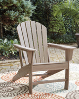 Sundown Treasure 2-Piece Outdoor Chair with End Table (End Table, Adirondack Chair)