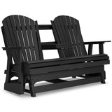Hyland Wave Outdoor Glider Loveseat