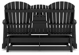 Hyland Wave Outdoor Glider Loveseat