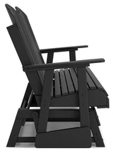 Hyland Wave Outdoor Glider Loveseat