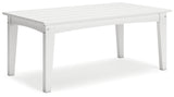 Hyland Wave Outdoor Coffee Table