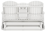 Hyland Wave Outdoor Glider Loveseat