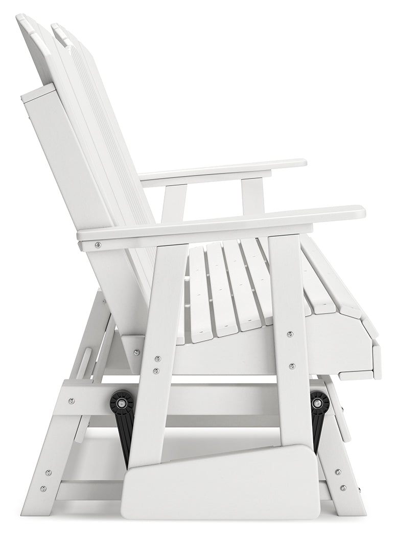 Hyland Wave Outdoor Glider Loveseat