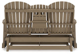 Hyland Wave Outdoor Glider Loveseat