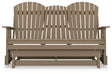 Hyland Wave Outdoor Glider Loveseat