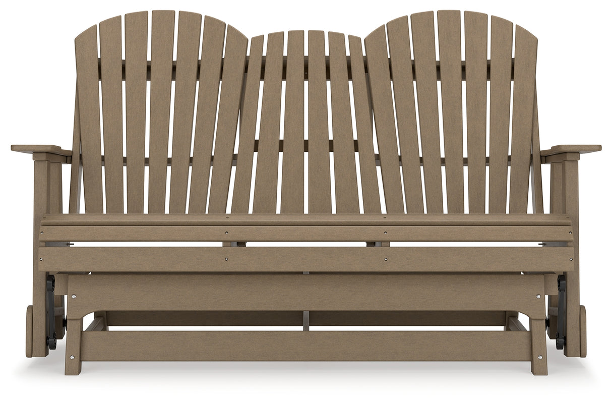 Hyland Wave Outdoor Glider Loveseat