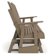 Hyland Wave Outdoor Glider Loveseat