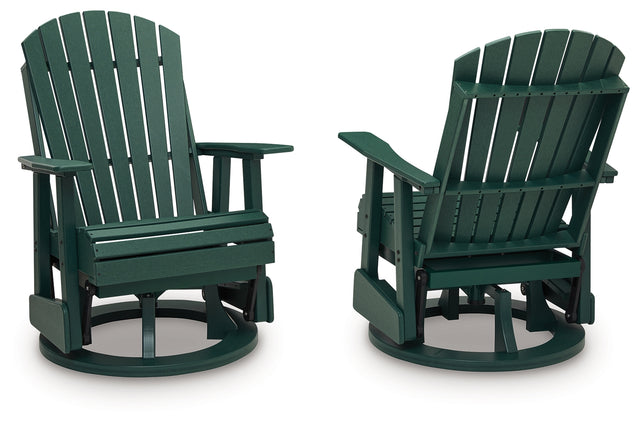 Shell Beach Outdoor Swivel Glider Chair