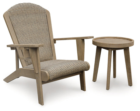 Marina Sun 2-Piece Outdoor Adirondack Chair and End Table (Adirondack Chair, Outdoor End Table)