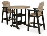 Fairen Trail 2-Piece Outdoor Bar Table and 2 Barstools (Bar Table, Barstool (Set of 2))