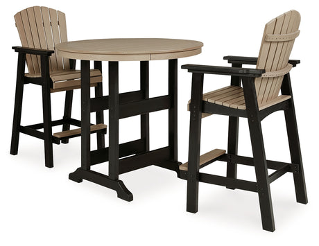 Fairen Trail 2-Piece Outdoor Bar Table and 2 Barstools (Bar Table, Barstool (Set of 2))