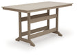 Seacliff Beach Outdoor Counter Height Dining Table