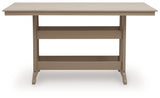 Seacliff Beach Outdoor Counter Height Dining Table
