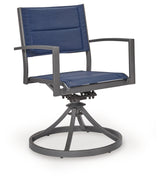 Rocky Creek Outdoor Sling Swivel Chair (Set of 2)