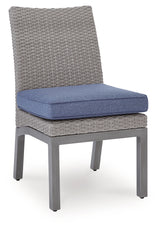 Half Moon Beach Outdoor Side Chair with Cushion (Set of 2)