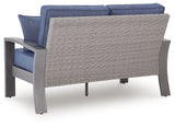 Half Moon Beach 2-Piece Outdoor Sofa and Loveseat