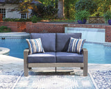 Half Moon Beach 2-Piece Outdoor Sofa and Loveseat