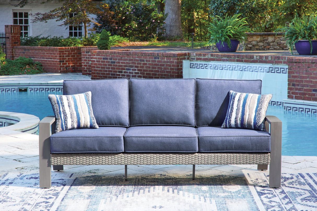 Half Moon Beach 2-Piece Outdoor Sofa and Loveseat