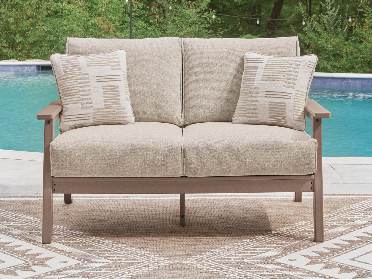 Grover Beach Outdoor Loveseat with Cushion