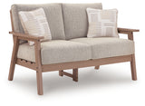 Grover Beach Outdoor Loveseat with Cushion