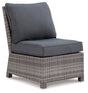 Salem Beach Armless Chair with Cushion