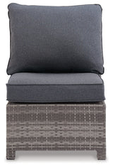 Salem Beach Armless Chair with Cushion