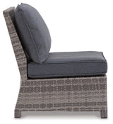 Salem Beach Armless Chair with Cushion