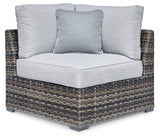 Harbor Court Corner with Cushion (Set of 2)