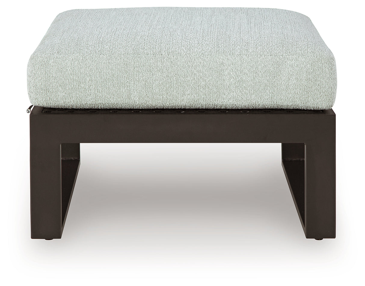 Beachloft Outdoor Ottoman with Cushion