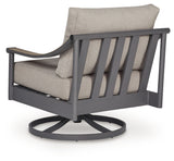Ocean Beach Outdoor Swivel Lounge with Cushion