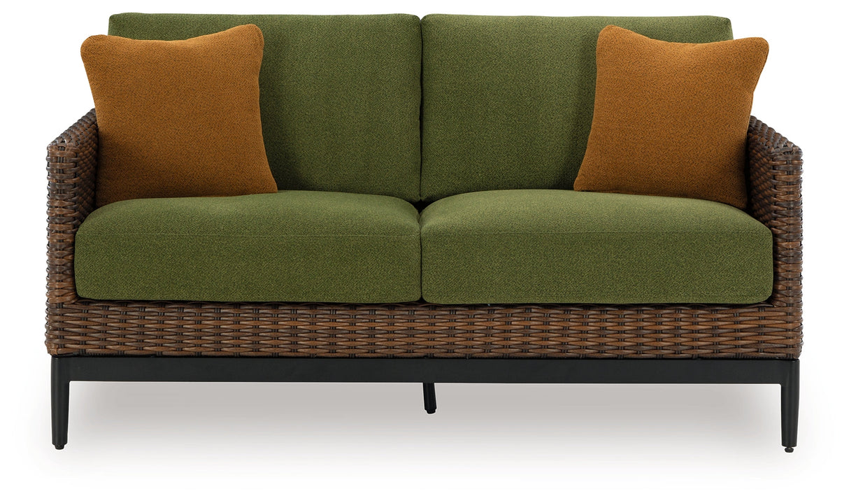 Horizon Hall 2-Piece Outdoor Sofa and Loveseat