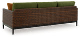 Horizon Hall Outdoor Sofa, 2 Lounge Chairs, Ottoman and Coffee Table