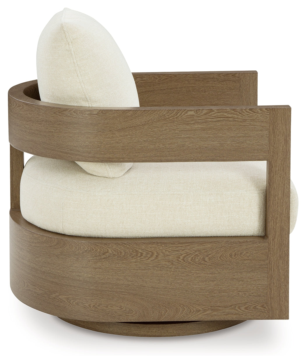 Serene Bay 4-Piece Outdoor Sofa and 2 Chairs with Coffee Table (Outdoor Sofa with Cushion, Outdoor Swivel Glider Chair with Cushion, Outdoor Swivel Glider Chair with Cushion, Outdoor Coffee Table)