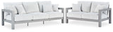 Hurley Park 2-Piece Outdoor Sofa and Loveseat