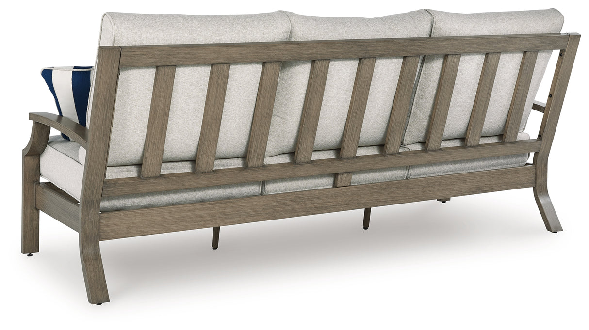 Rainier Ranch 2-Piece Outdoor Sofa and Loveseat (Outdoor Sofa with Cushion, Outdoor Loveseat with Cushion)