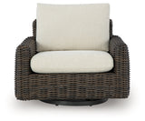 Kimora Outdoor Swivel Lounge Chair