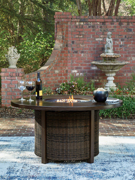 Monterey Point Outdoor Fire Pit Table