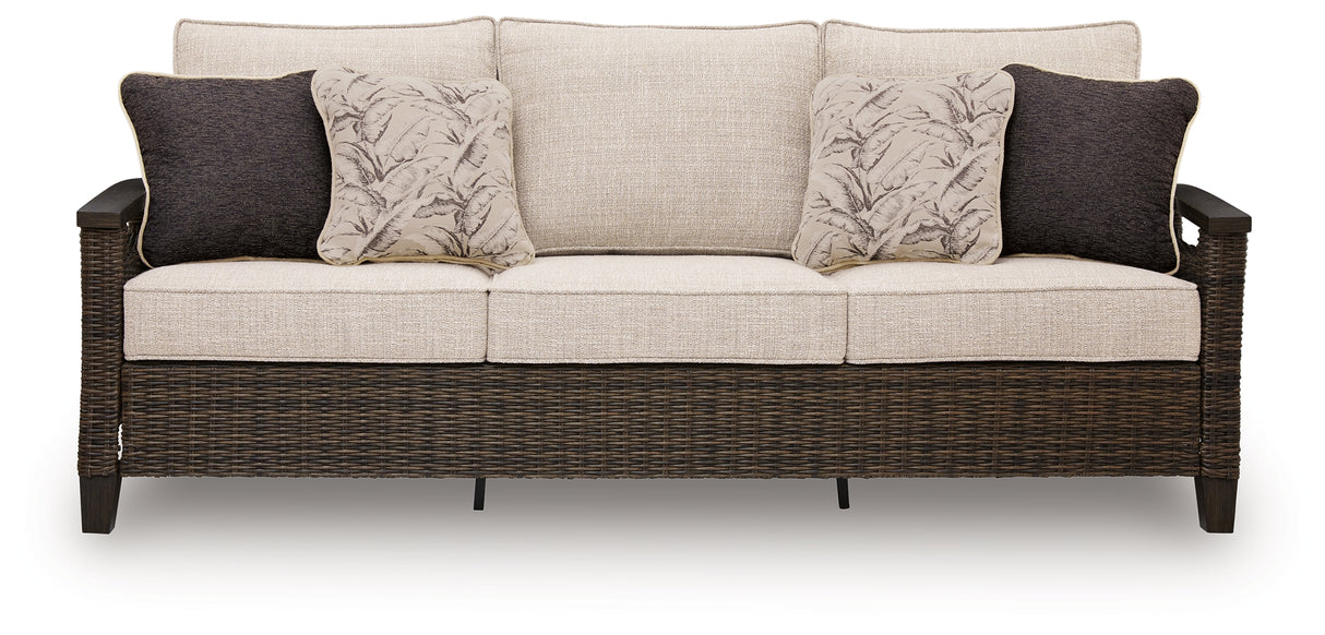 Monterey Point Outdoor Sofa with Cushion