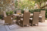 Laguna Heights 4-Piece Outdoor Dining Table and 6 Chairs