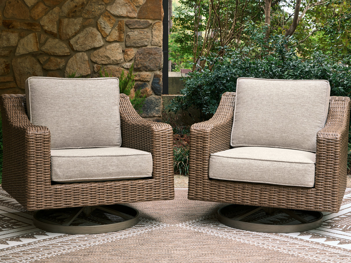 Laguna Heights Swivel Lounge with Cushion