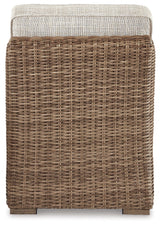 Beachcroft 4-Piece Outdoor Sectional, 2 Arm Chairs, Lounge Chair and Bench