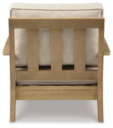 Clare View 3-Piece 2 Outdoor Chairs with End Table (Lounge Chair with Cushion, Lounge Chair with Cushion, Gerianne End Table)