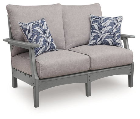 Cove Beach Outdoor Loveseat with Cushion