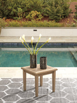 Gerianne 3-Piece Outdoor Coffee Table with 2 End Tables (Coffee Table, End Table, End Table)